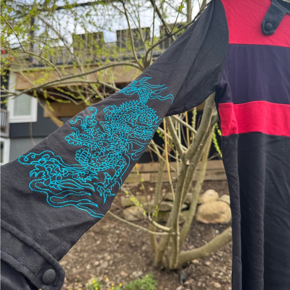 Multicolor Patchwork Dress - Picture 2 of 3